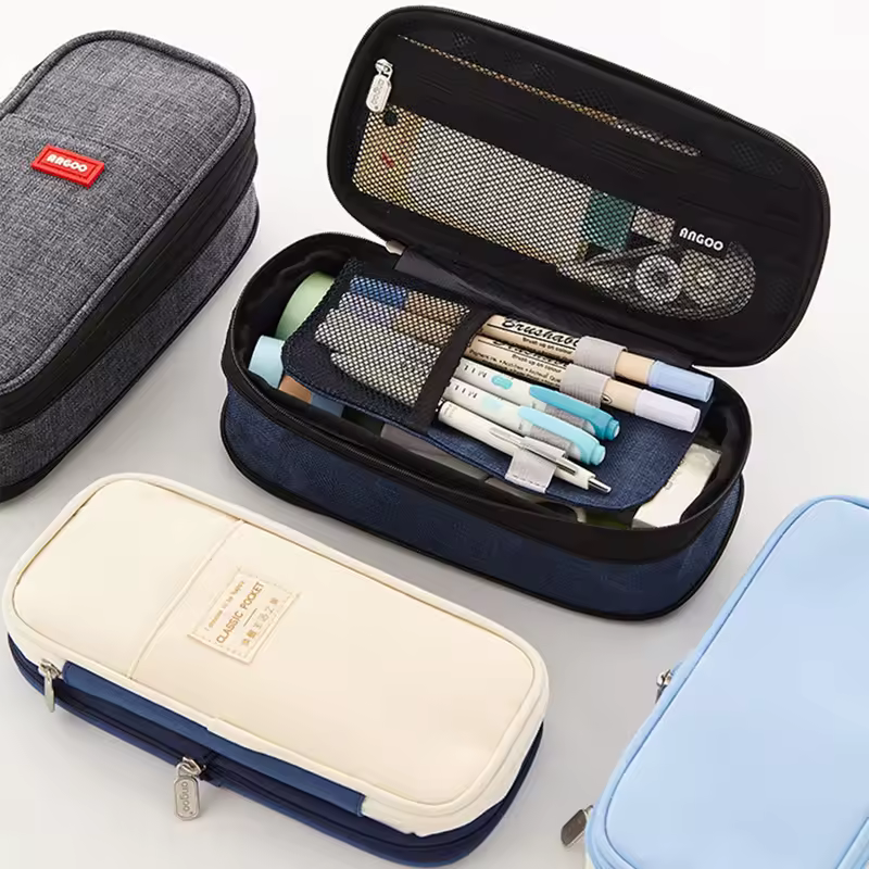 Creative pencil case Large Capacity Double Layers CPC Certification Safe Material School case Pouch Stationery for Girls - Image 4