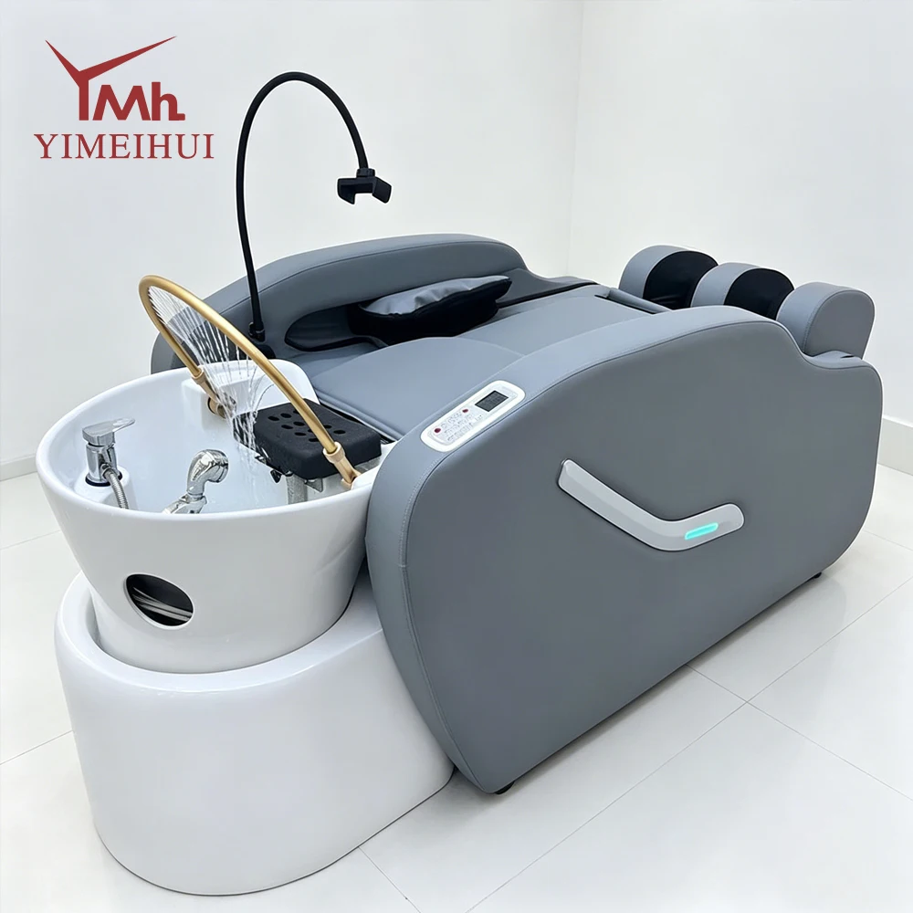 Head Spa Therapy Shampoo Massage Bed with Hair Washing Function Salon Equipment for Beauty Shop