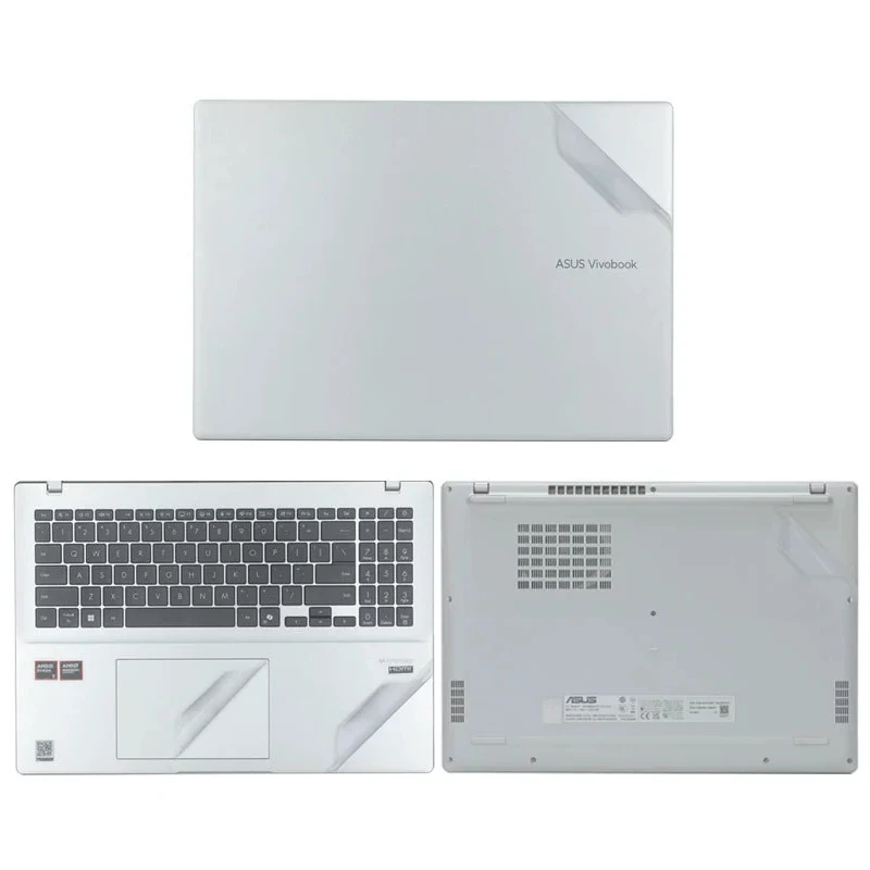 Housse de protection pour ordinateur portable ASUS VivoBook 15/S15 X1502Z K5504 K6500 S5507 S5506 N6506 M1503, autocollant Transparent sans bulles
