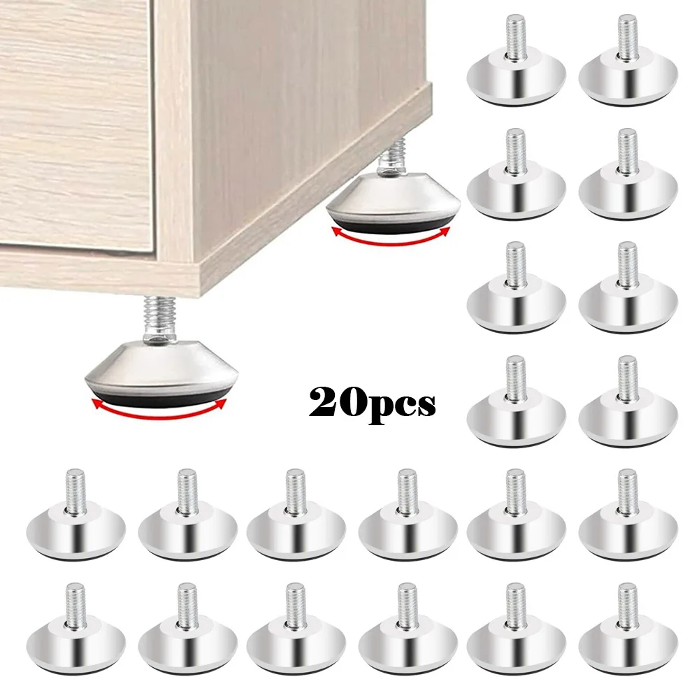 Leveling Foot Furniture Feets Glide Height-adjustable Screws Lifter Feet Furniture Accessories Screw On Type Stable