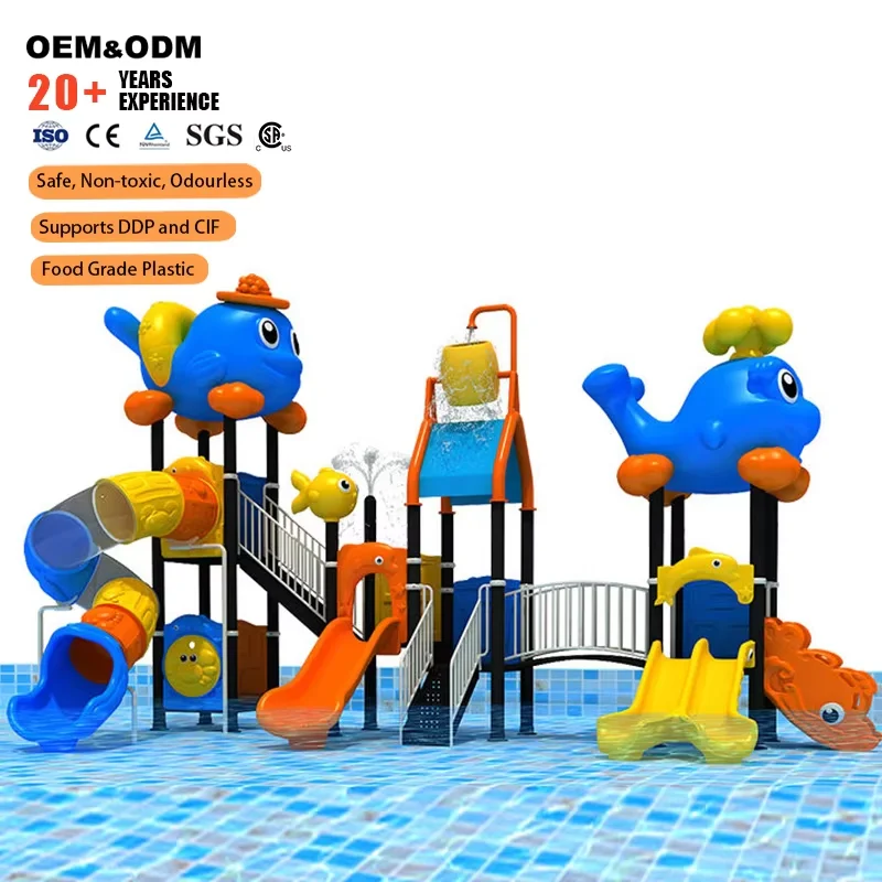 Custom Outdoor Water Slides for Parks