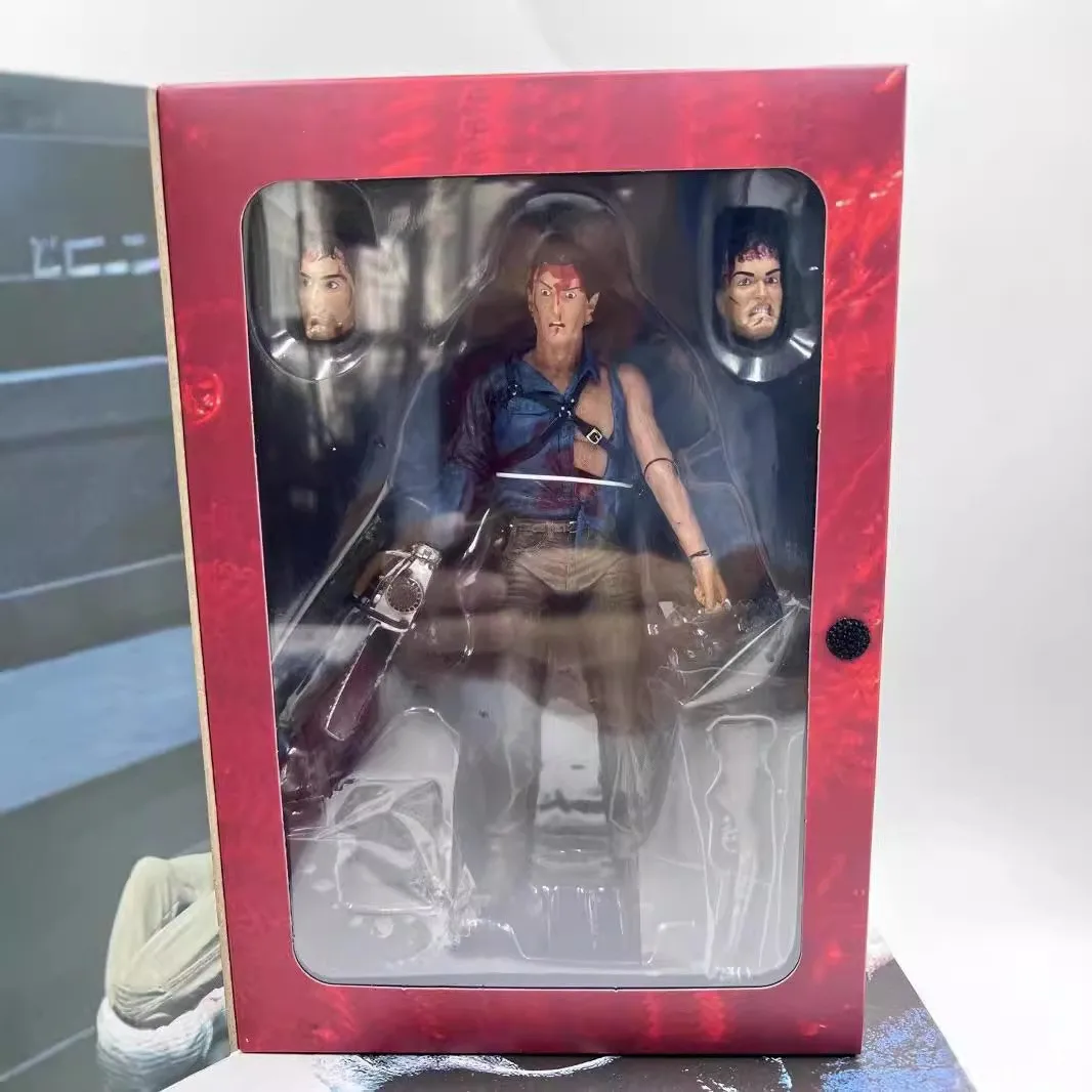 ネカ イービル・デッド2 限定版 7インチ 可動式アクションフィギュア コレクタブルディスプレイボックス デスクトップモデルオーナメントギフト