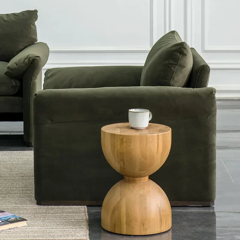 North American rural retro solid wood edge a few art wooden bay windows a few bows hourglass