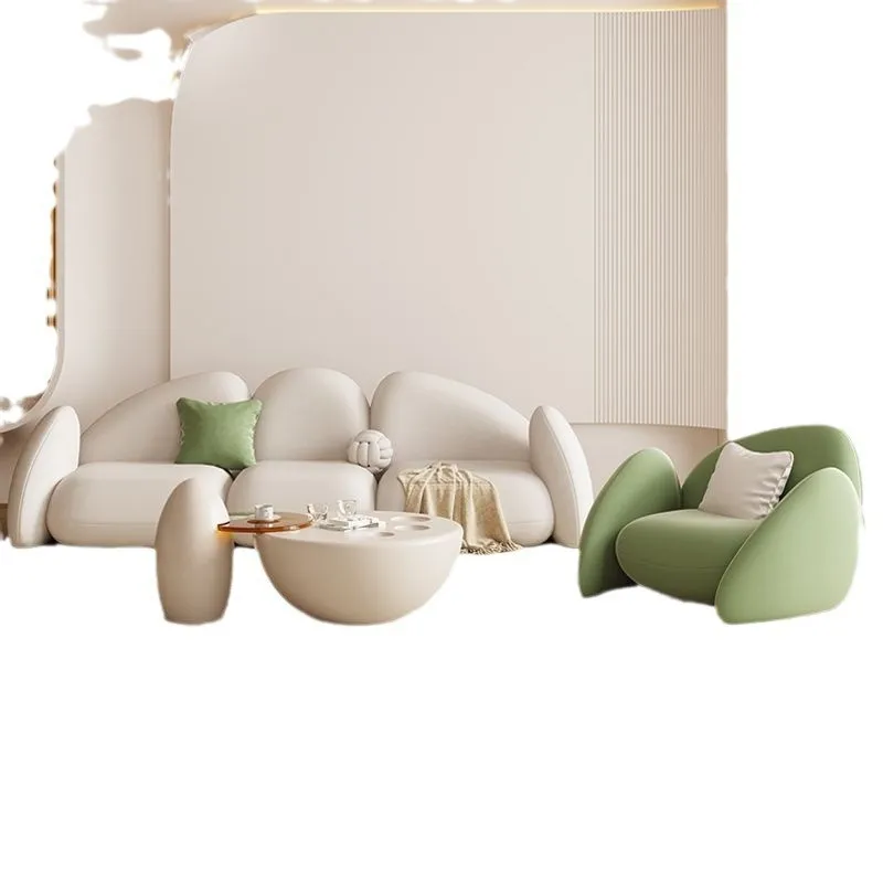 Light luxury lazy sofa living room Internet celebrity
