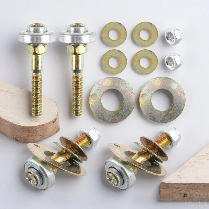 4 قطعة كرسي متأرجح تحمل M8x45mm الأثاث المهني ربط قطعة كرسي متأرجح جزء استبدال الأجهزة #6