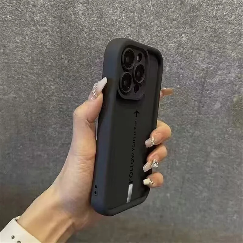 Travel-Inspired Airplane Route Phone Case For iPhone 16 15 14 13 12 11 Pro Max XS X XR 7 8 16 Plus SE 2 3 All-inclusive Cover