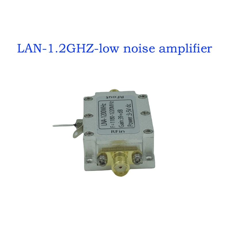 

1.2GHz low noise amplifier RF amplifier filter image transmission amplifier 1200MHz LNA 39dB