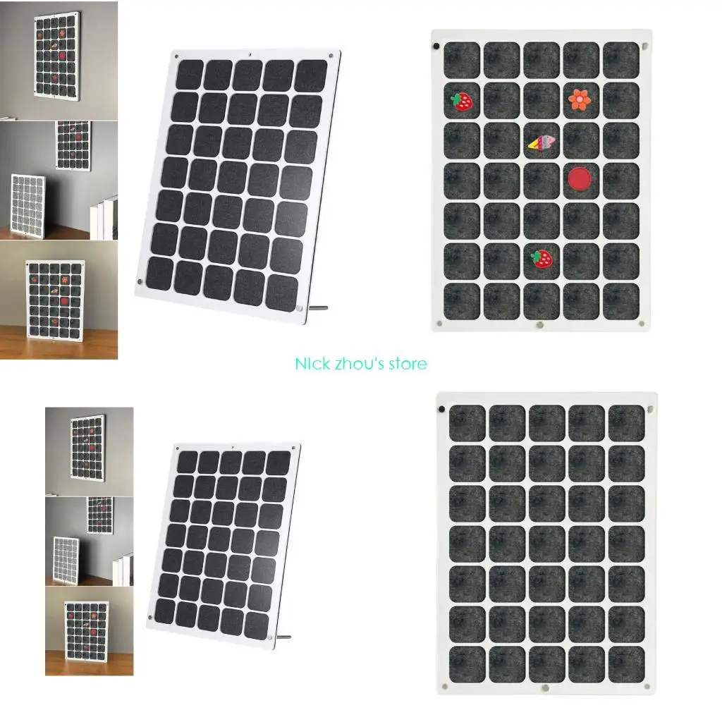 

E15E Professional Enamel Pin Organizers Dustproof Collector Case for Jewelry Display