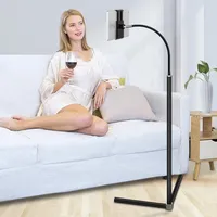 New Tripod Floor Stand Foldable Tablet Phone Holder for 4-11 Inch Mobile Phone Tablet Sofa Bed Stand for IPAD Air Pro 10.5 Mount