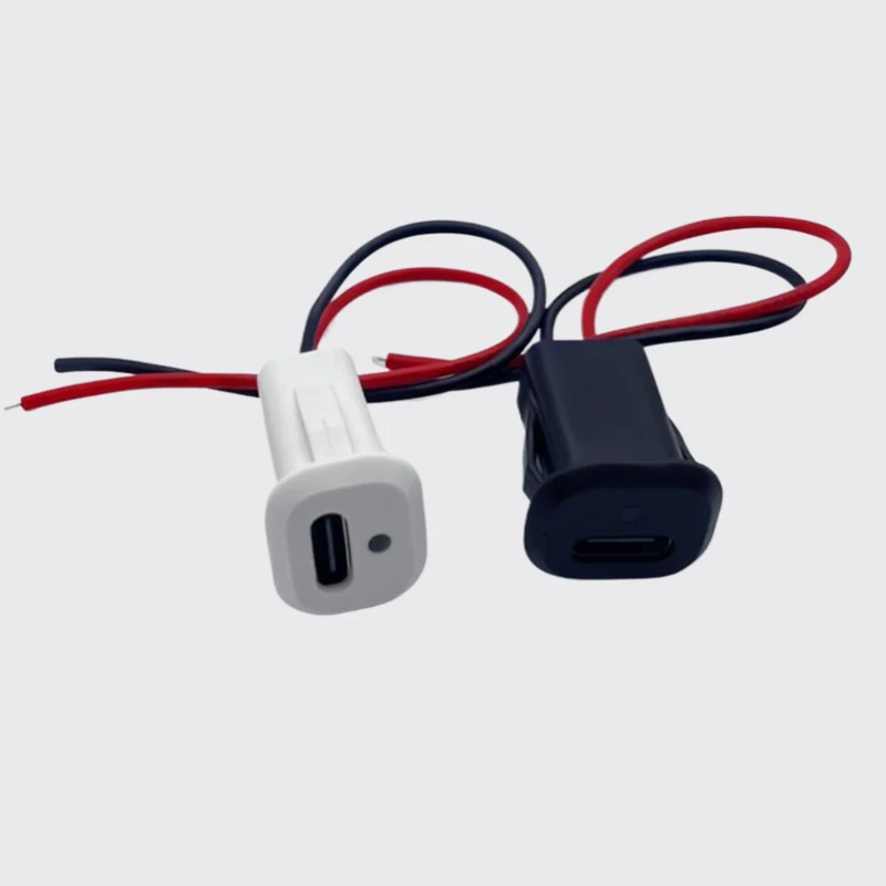 2P نوع-C موصل مع مصباح الضغط المباشر نوع أنثى المقبس سيارة كهربية مع كابل #4