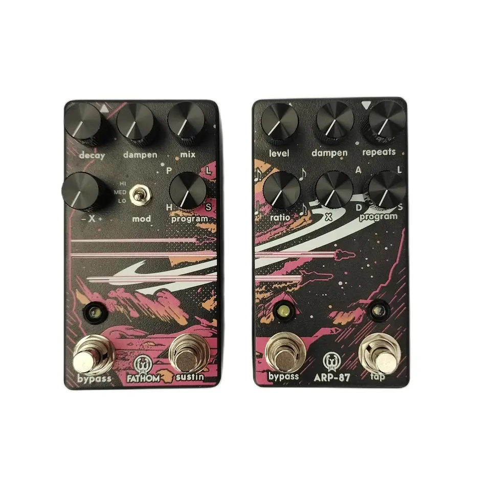 Xiao 1:1 ペダル Walrus Audio Fathom マルチ リバーブと Arp-87