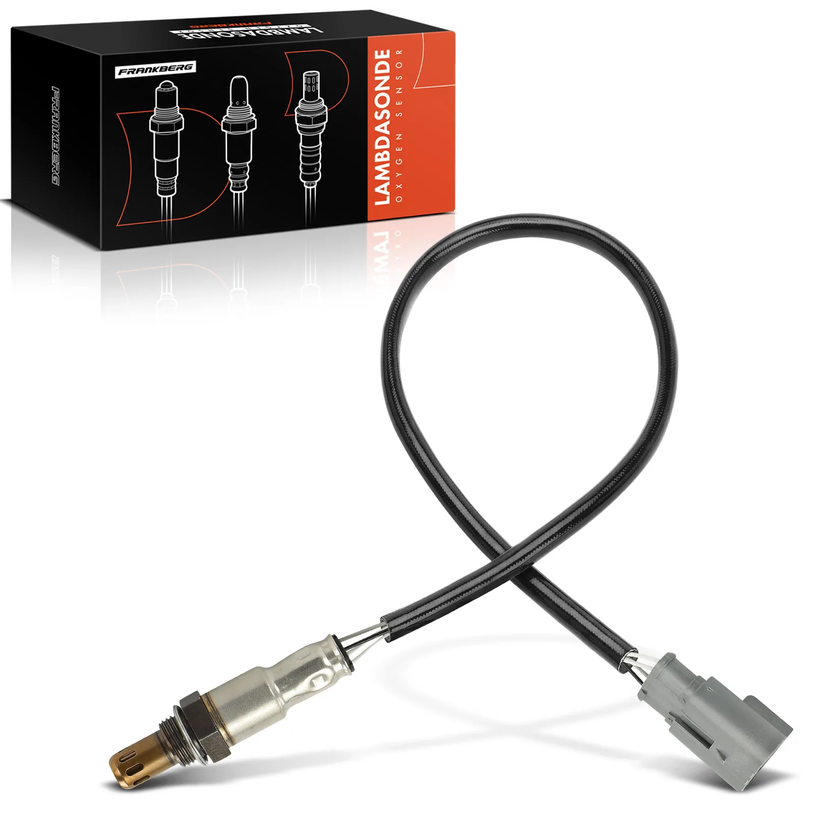 Frankberg 1x Lambdasonde Controle Sonde Voor Fiat 500 Panda 312 Punto Ford KA Lancia 1.2L 55259033 55257458 55259034