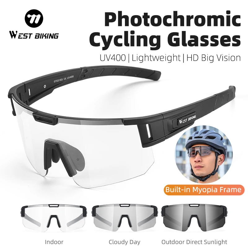 

Фотохромные солнцезащитные очки для мужчин и женщин, UV400