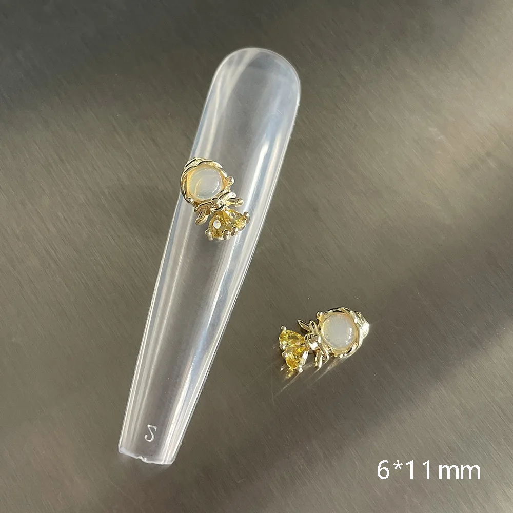 -Fairytale Princess- Dreamy เครื่องประดับเล็บน่ารักการ์ตูนภาพ Charms สีสันเพทายคริสตัล Inlay เล็บ DIY Charm 404