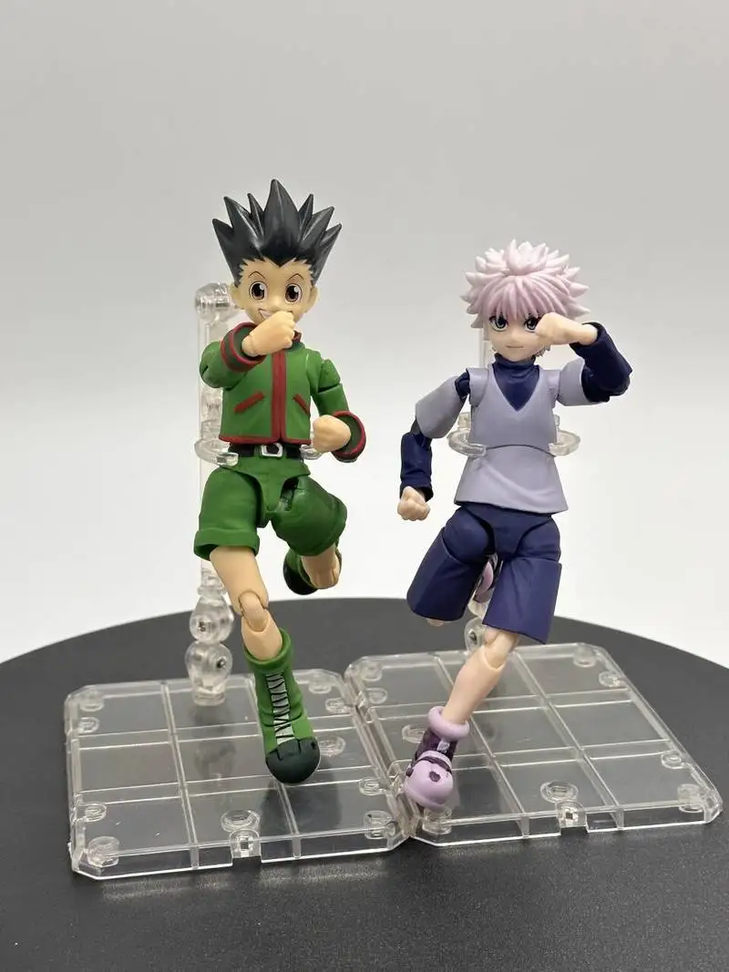 متوفر Shf Figuarts Shf Hunter X Hunter Killua Zoldyck Gon أنيمي عمل نموذج لجسم الحلي النهائية هدية جمع اللعب