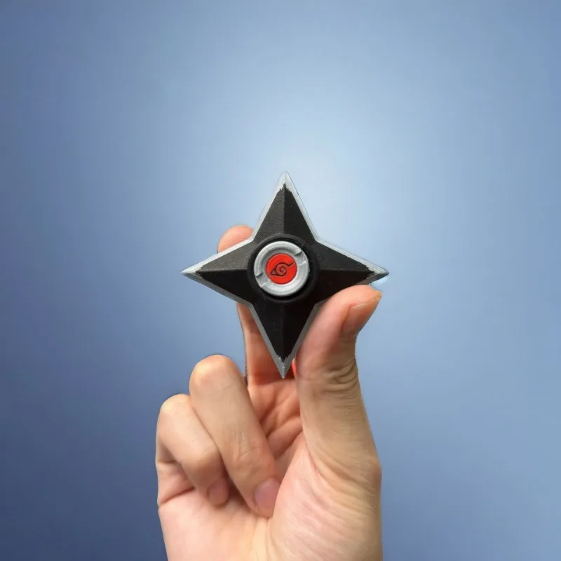 Nuevo Fidget Spinner de Naruto Uchiha Sasuke, Juguete Antiestrés de Anime para Niños, Regalo Original para Festivales, Venta al Por Mayor
