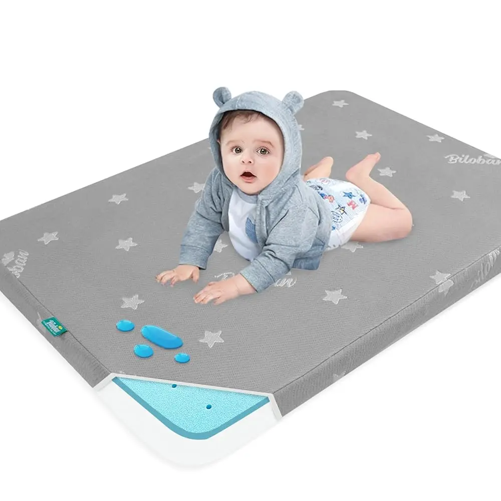 Stubenwagen-Matratzenauflage 25 x 36,5, passend für Nest/Zodiak/Zoom Portable, Pamo Babe Deluxe und Baby Trend Deluxe tragbar, wasserdicht