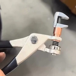 1pcs Spring Locking Side Clamps for Woodworking Carpentry  Sheet Metal Automotive Repair  Aircraft Skin Rivet Positioning Tools