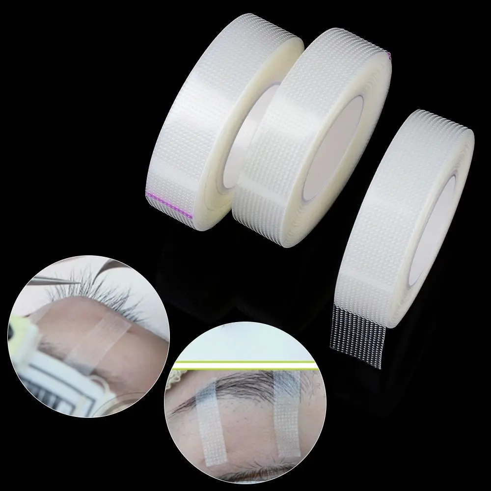 شريط Micropore الاحترافي سهل التمزق، رموش فردية، شريط تمديد الرموش، مادة البولي ايثيلين تحت وسادة العين
