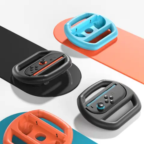 Steering Wheels for Nintendo Switch 2 (2025), Racing Wheels for NS2, for Mario Kart World/ for 8 Deluxe with Anti-Slip Grip