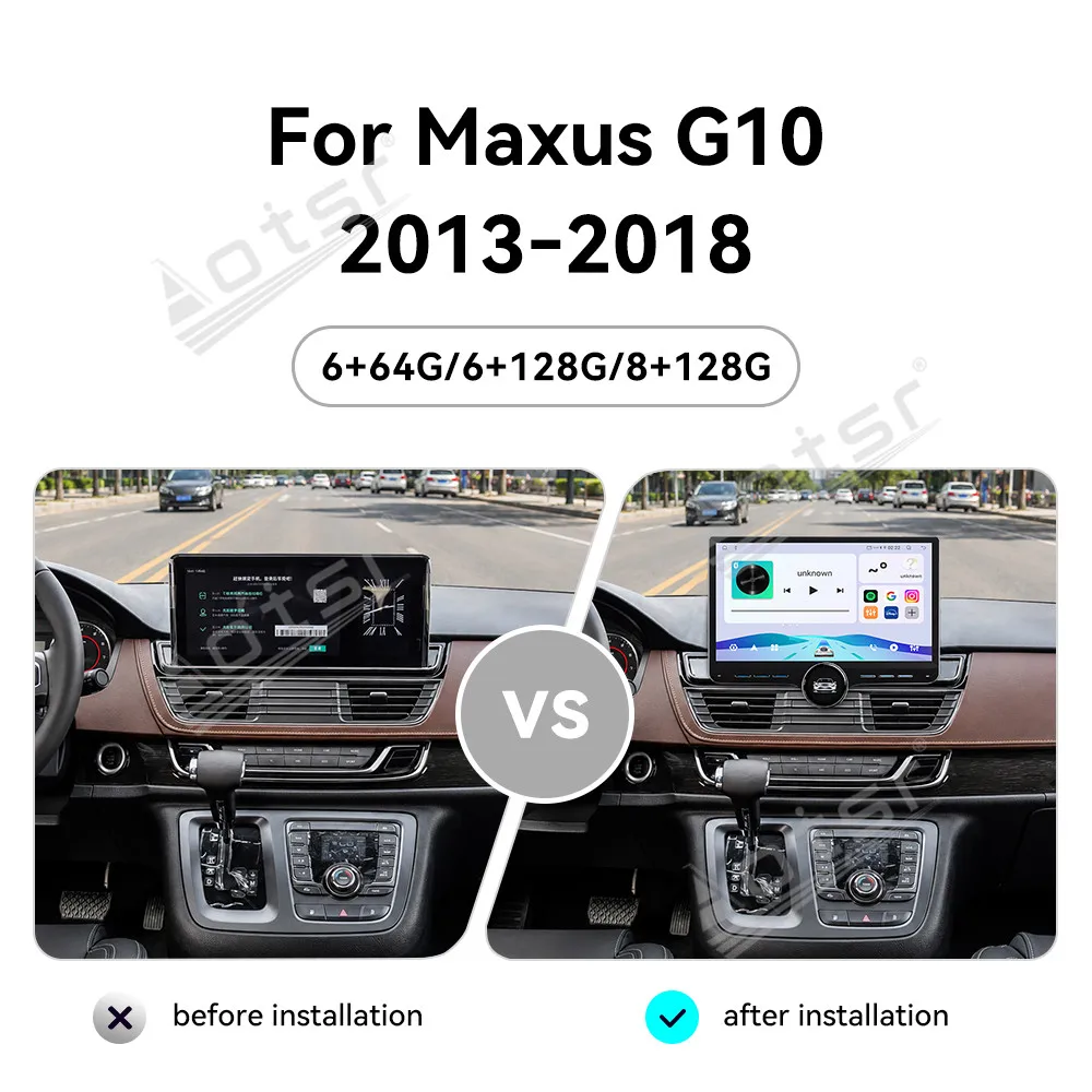 11.5 Inch Screen Android 15 Car Radio Multimedia Player For SAIC Maxus G10 2013-2018 Navigation Wireless CarPlay Auto Head Unit