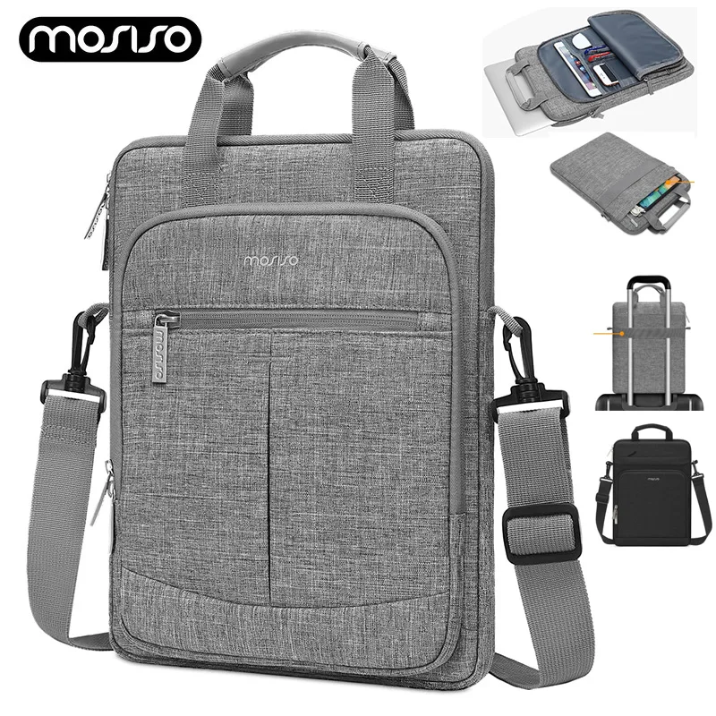 Laptop shoulder Bag for 2024 Macbook Pro 14 inch M4 M3 M2 M1 Air 13 13.3 inch Cover Case HP Lenovo Notebook Briefcase Sleeve