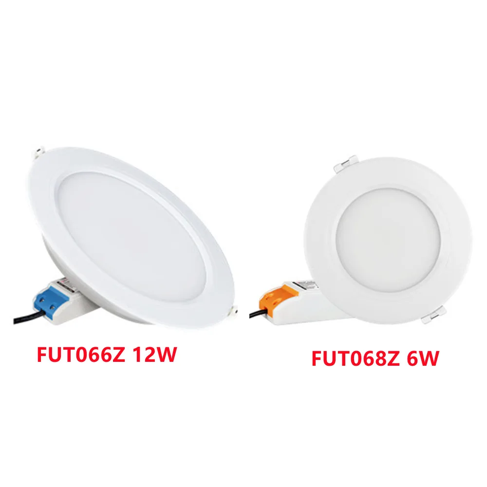 6 Вт/12 Вт RGB + CCT светодиодный Downlight Tuya Smart APP control 16 миллионов (Zigbee 3,0) для регулировки цветовой температуры