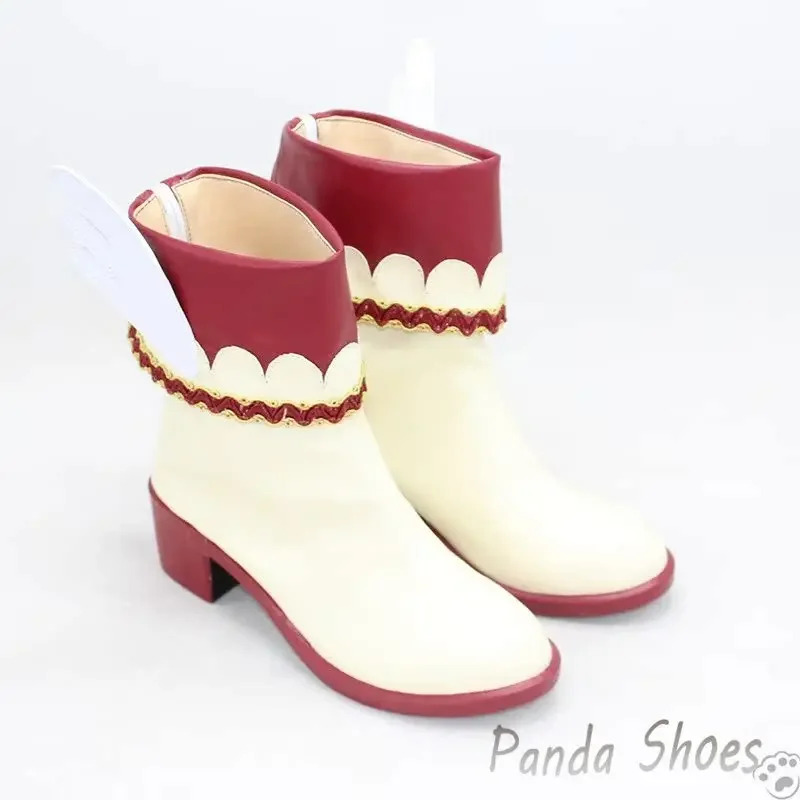 Game Rebellion Mitsumine Yuika Cosplay Shoes Anime Cos Comic Cosplay Costume Prop Shoes for Con Halloween Party