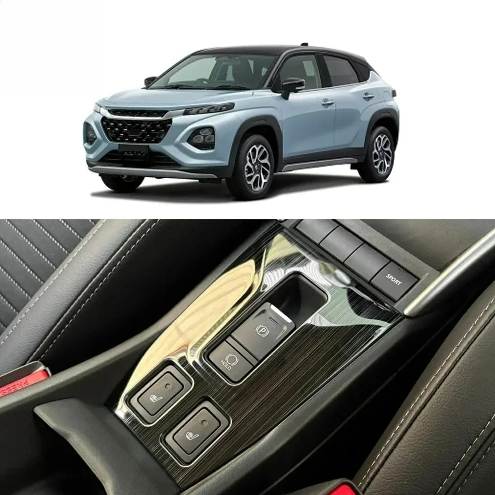 For Suzuki Fronx WDB3S WEB3S 2025 2026 Stainless Steel Center Console Handbrake Button Gear Shift Panel Cover Trim Sticker
