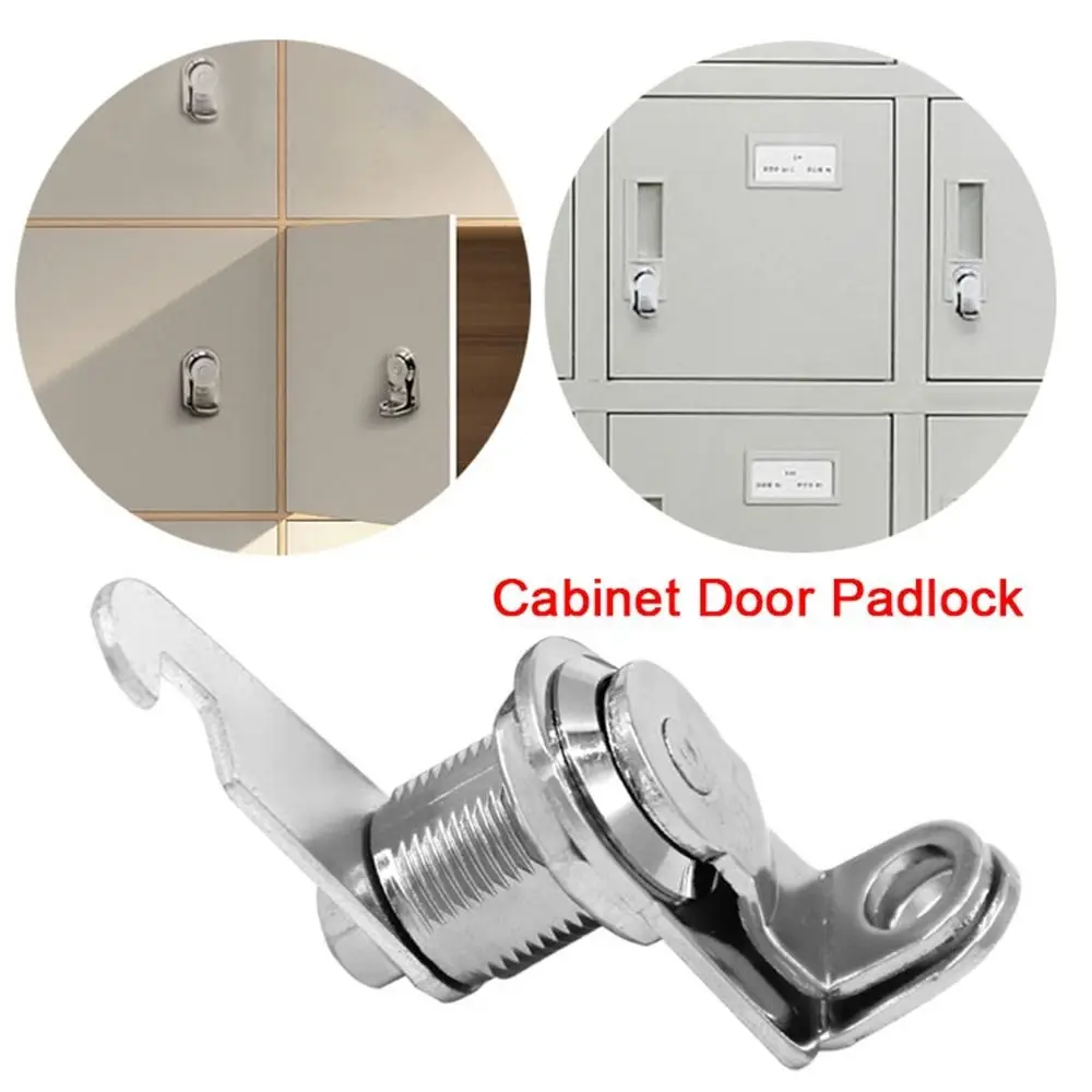 New Zinc Alloy Cabinet Door Padlock Mechanical Keyless Mechanical Door Lock Hardware DIY Furniture Padlock Cabinet Mailbox