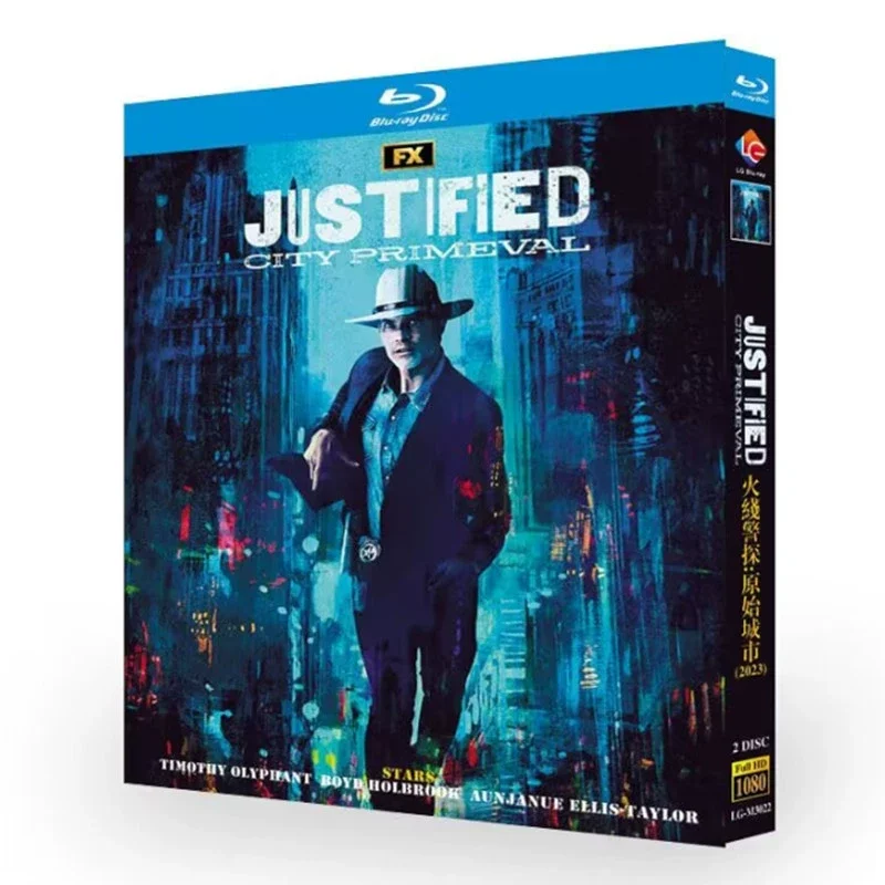 

Justified City Primeval 2023 Blu-ray диск