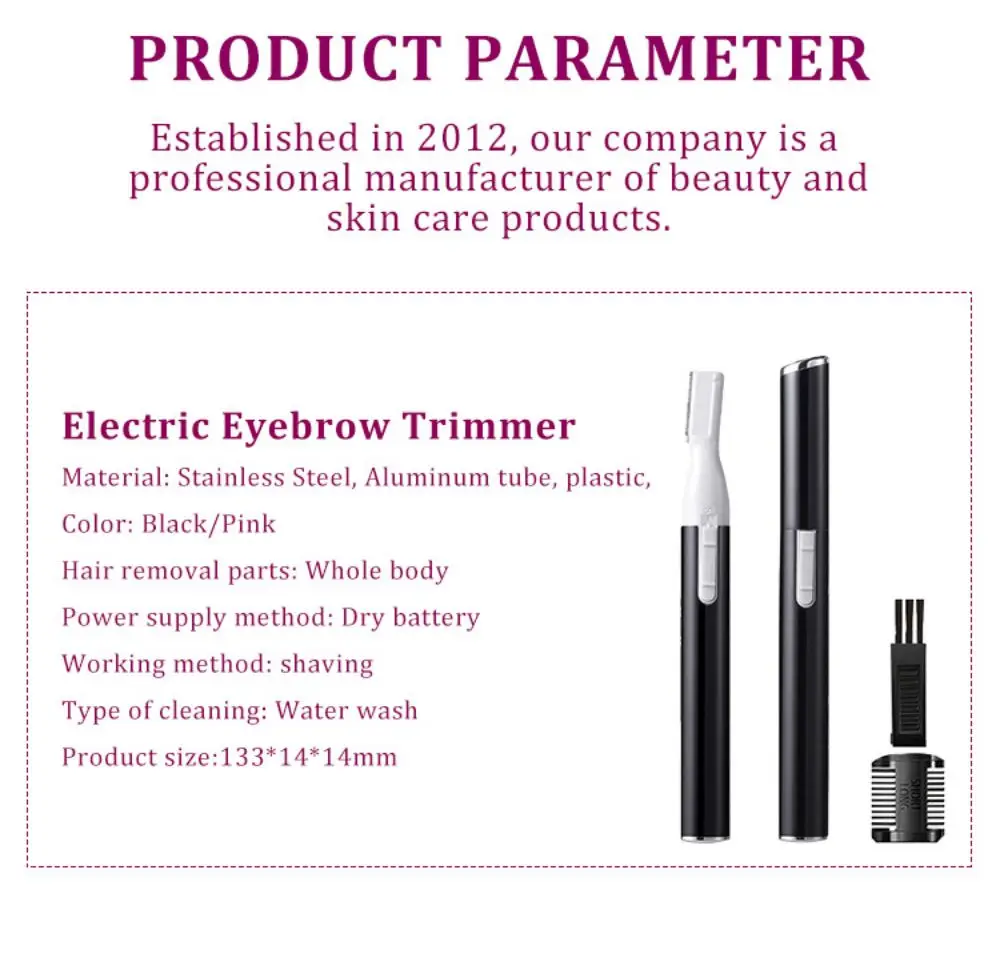 Makeup Utensils Shaver Woman Eyebrow Epilator Instruments Trimmer for Women Accessories Razors Shaving Eyebrows Shape Set Pen