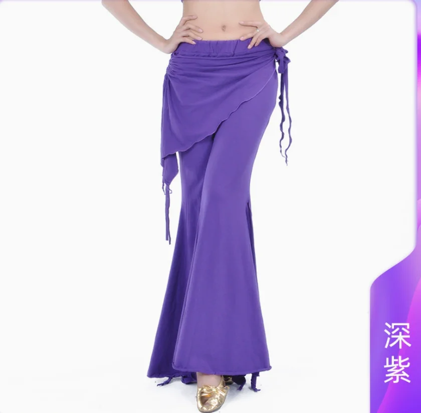 1pcs/lot belly dancing modal pants lady casual dancing long solid cotton pants belly dancing pants free size