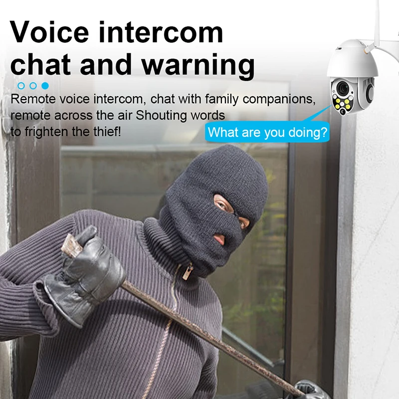 2MP YCC365 Plus Wifi Camera Outdoor Waterproof AI Human Detection Wireless Camera Security Surveillance CCTV 1080P IP Camera