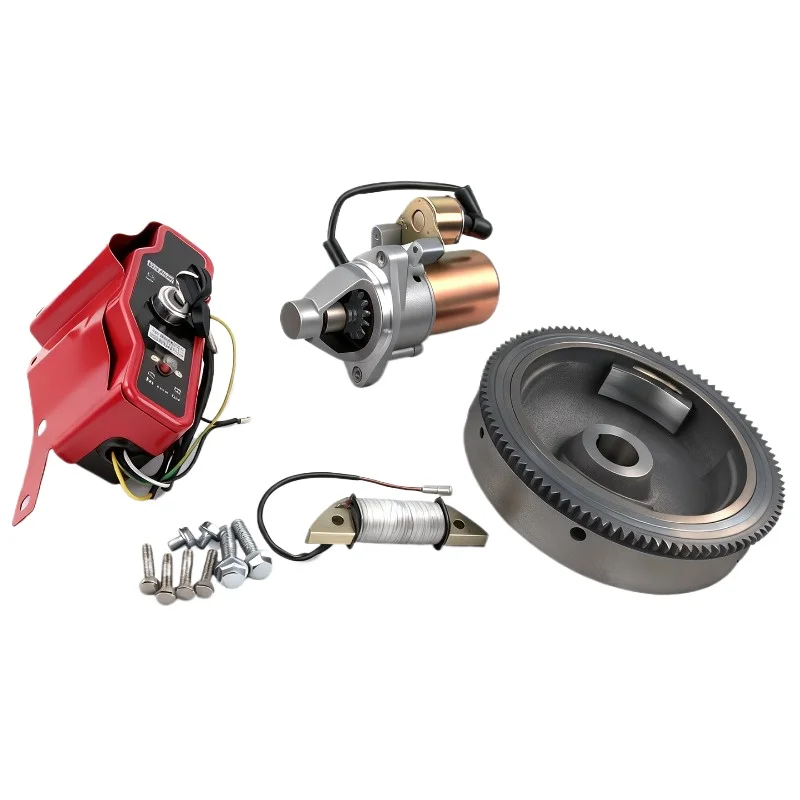 For 168F 188F GX160 200 GX390 Hand-pull Start Modified Electric Start Motor