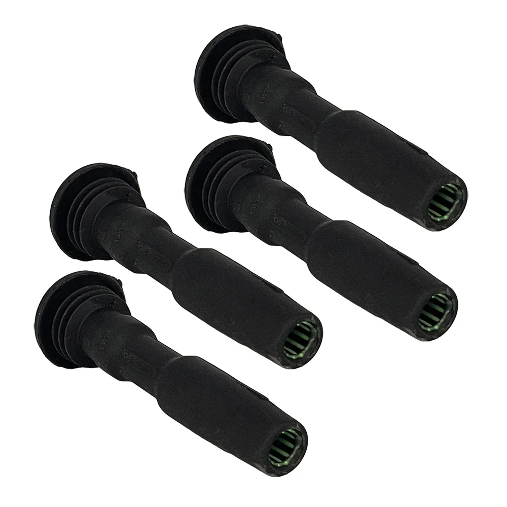 OYOTE 4PCS 04E905199A 04E905199G 04E905199H Ignition Coil Rubber Boots For 2015 2016 2017 2018 2020 VW Golf CC Audi A3 Skoda