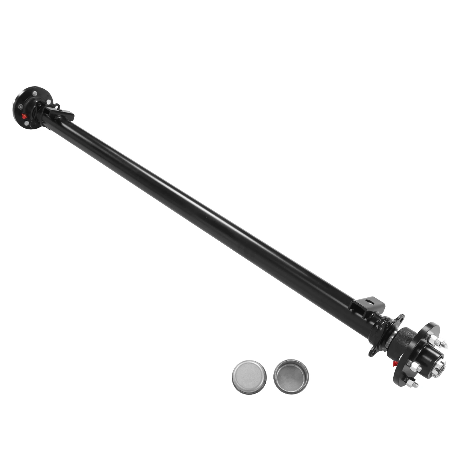 

Ось прицепа 3500 фунтов, длина ступицы 54/62/74/78/82/89 дюймов, 5 отверстий, расстояние между отверстиями 5x4.5, совместима с легкими прицепами для лодок