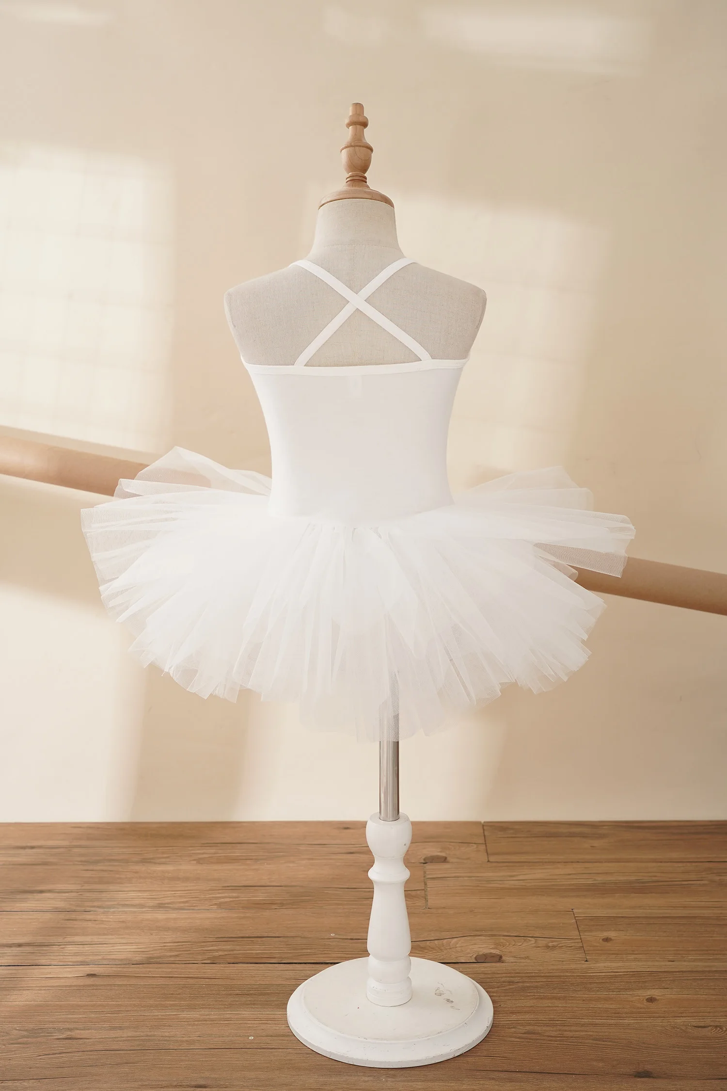 Kinderen Meisjes Ballet Dans Jurk Mouwloos Pailletten Mesh Turnpakje Tutu Ballerina Dancewear voor Gymnastiek Schaatsen Lyrische Dansen