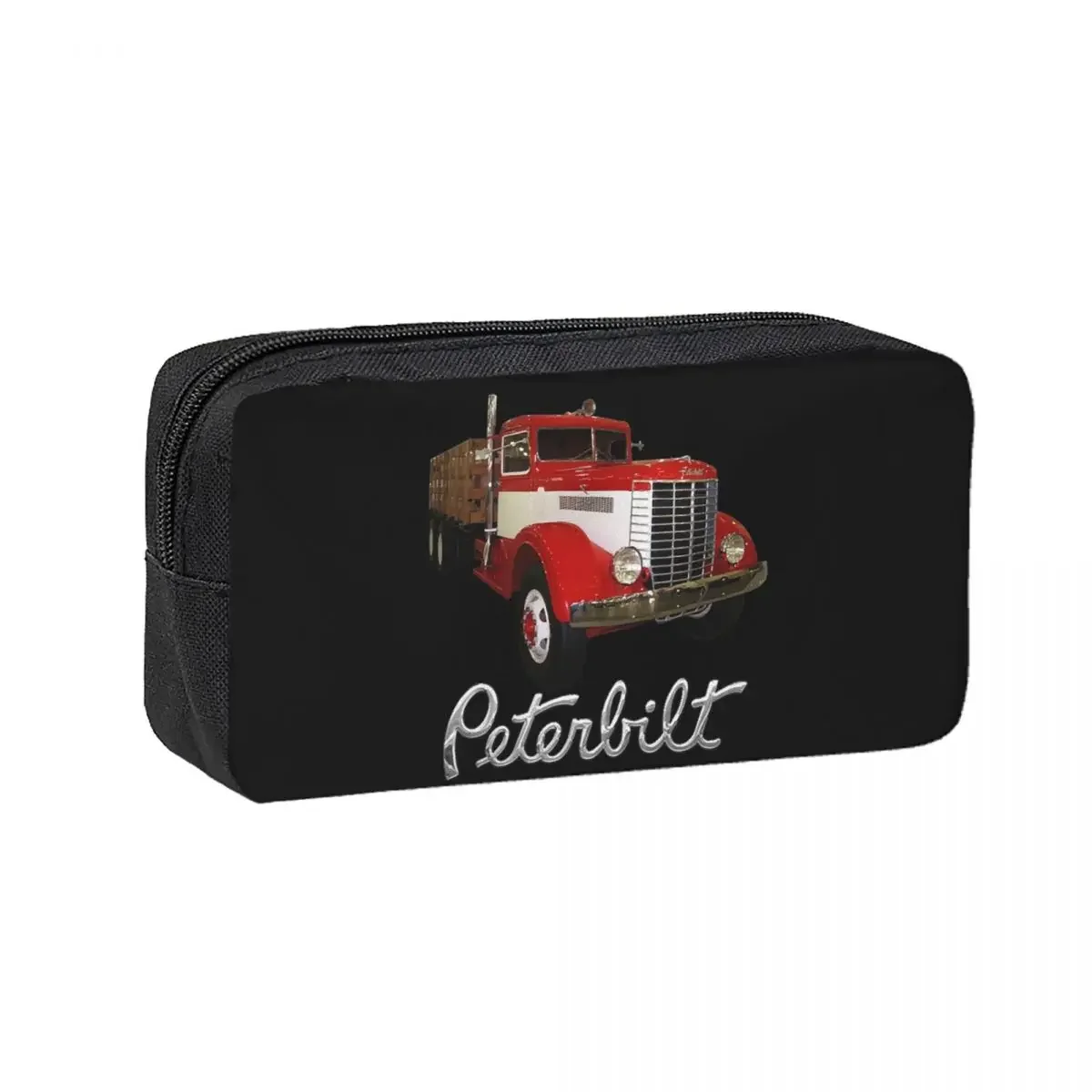 1939 Peterbilt Model 334 Stake Bed Pencil Cases for Student School Pen Box Pencil Bag Pencil Pouch Storage Stationery Supplies