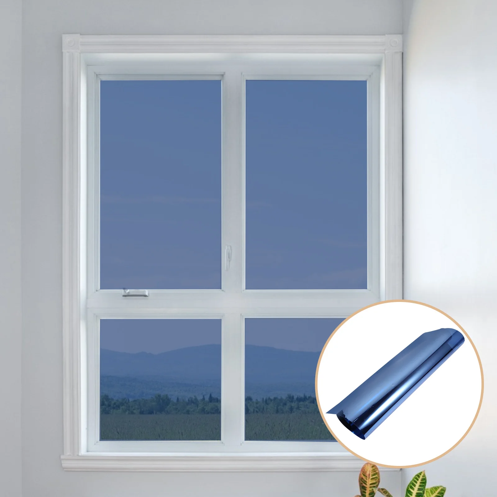 الخصوصية نافذة الفيلم التحكم في الحرارة مكافحة طريقة التعتيم ضوء حجب فيلم العزل ملصق الخصوصية نافذة الأفلام #6