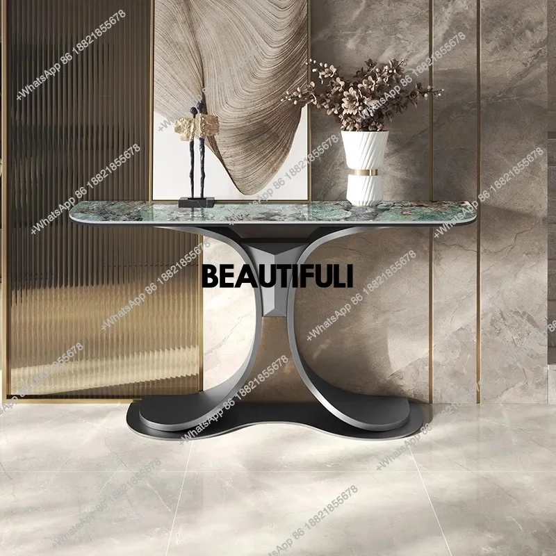 

E182 Simple Creative Consoletable Modern Premium Luxury Entryways Table Unique Mesa Recibidor De Pasillo Living Room Furniture