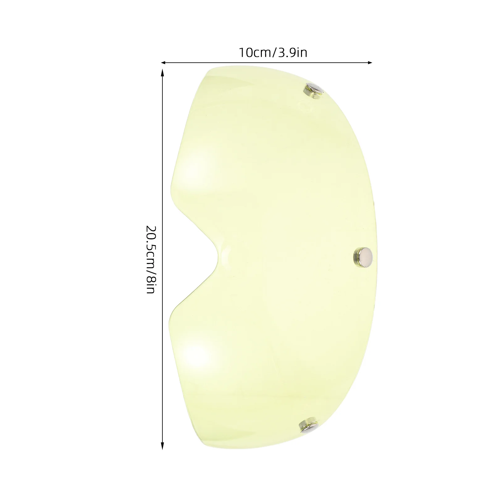 نظارات ركوب الدراجات المغناطيسية باللون الأصفر الفاتح، حاجب من الشمس قابل للفصل، درع قابل للإزالة، حاجب للدراجة الجبلية على الطرق مقاوم للرياح