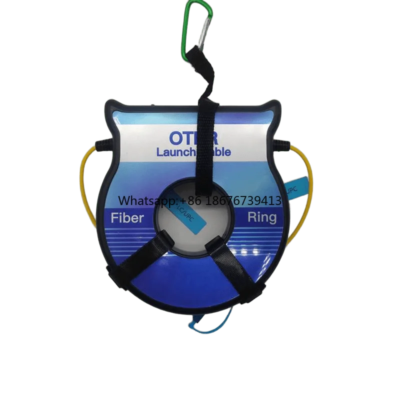 OTDR Cable Coil Box Dead Zone Eliminator Customizable Connector for Blind Area Test SM/MM OS2/OM1/OM2/OM3 Fiber Optic Equipment