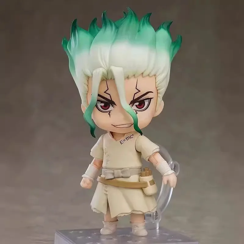 Hot Good Smile 1262 Senku Ishigami Dr. Stone Face Swap Posable Anime Action Figure Collectible Desktop Decor Figurine