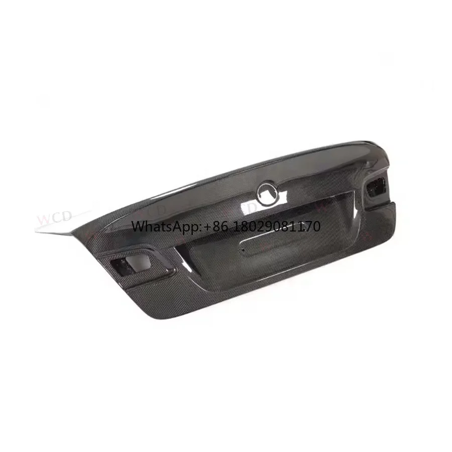 Maletero trasero de fibra de carbono estilo CSL para BMW Serie 3, E90, E92, M3, 2008-2011, reemplazo de la tapa del maletero trasero