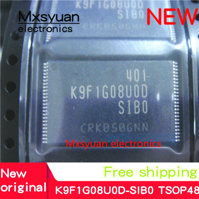 10~100PCS K9F1G08U0D-SIB0 K9F1G08U0D K9F1G08UOD-SIBO K9F1G08UOD TSOP48 New