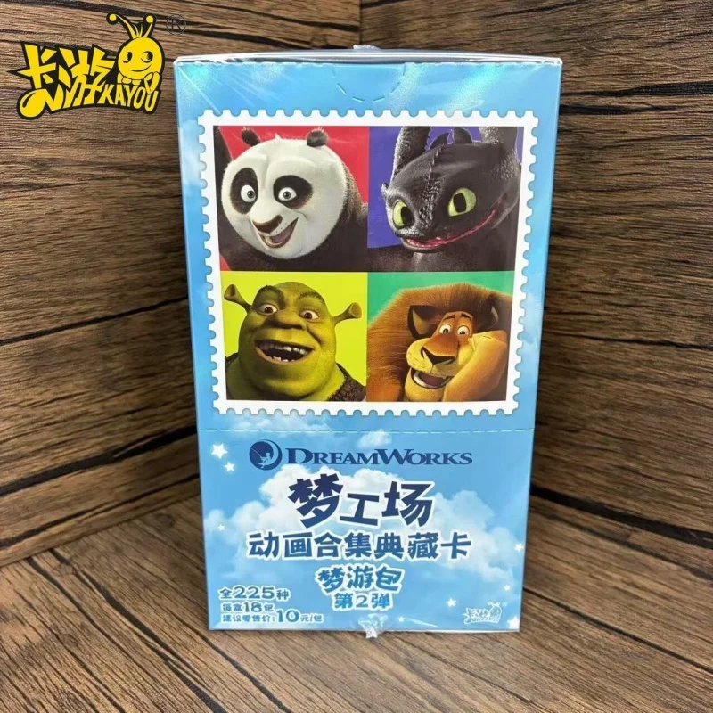 

KAYOU Dreamworks Vol.2 Card Sleepwalking Pack Kung Fu Panda How To Train Your Dragon Movie And Tv Animation Collection Card Gift