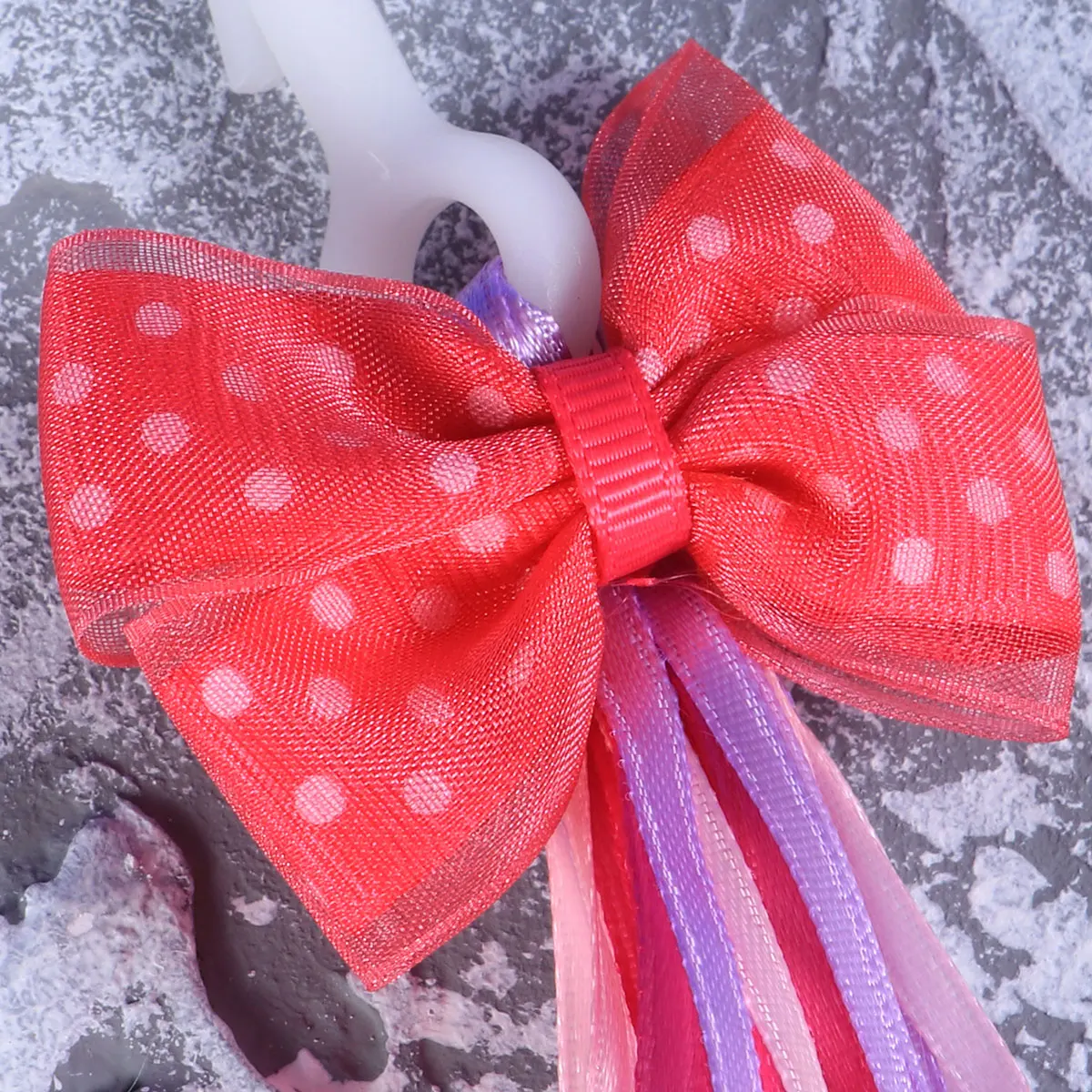 

Pair Kids Bike Streamers Handlebar Tassels Colorful Easy Install Scooter Decorative Ribbon Handlebar Streamers