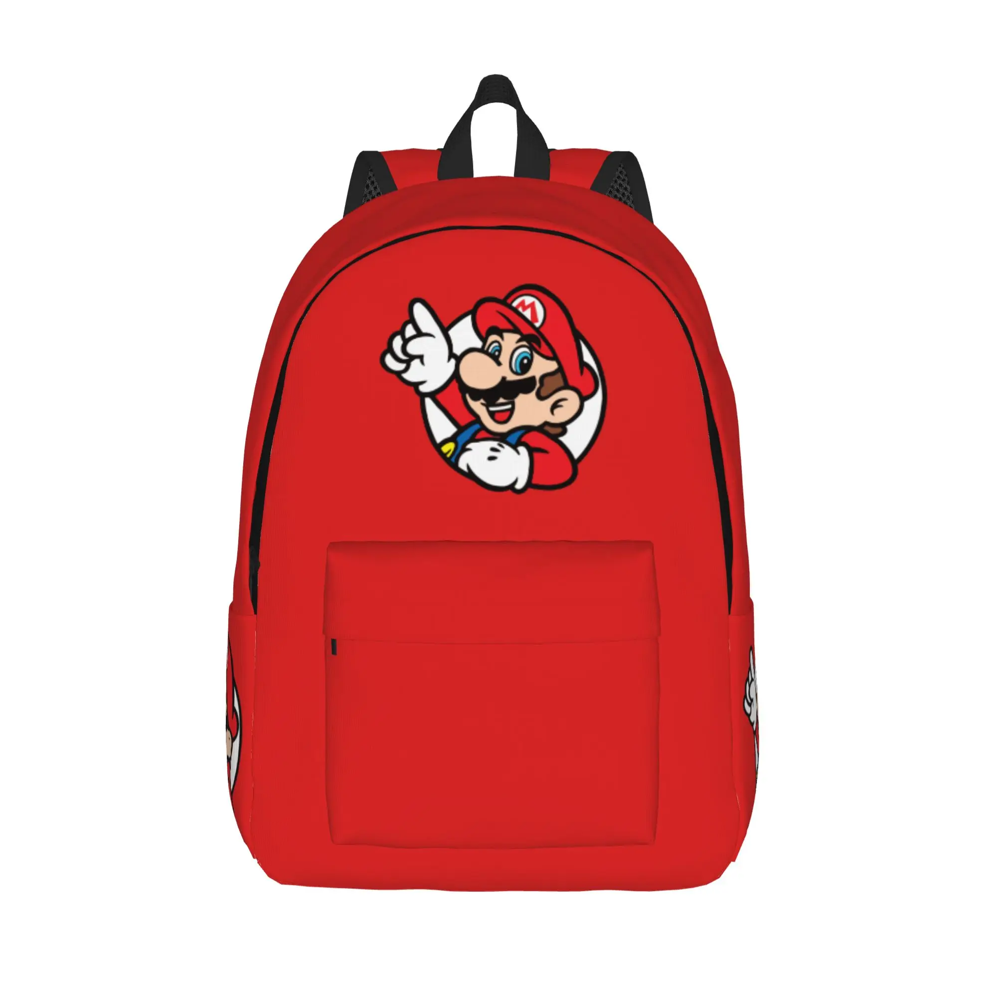 

marioes Luigis Backpack for Men Women Fashion Student Work Daypack Laptop Shoulder Bag Sports