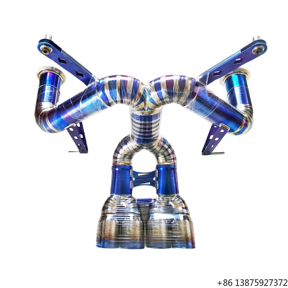 Performance Titanium Alloy Valvetronic Catback Exhaust for LP700 LP750 LP720 2012-2018 Racing Modified Sound Pipes